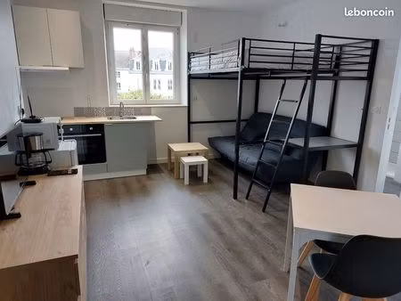 studio meublé centre de mayet