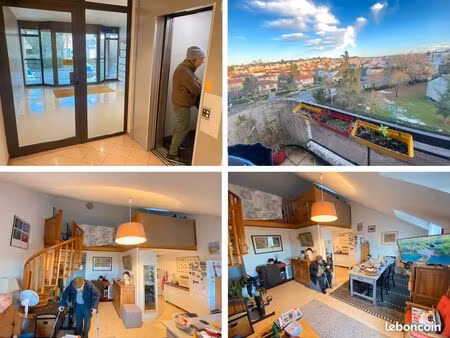 t4 82m2 etage4  2 balcons  grd garage  cave