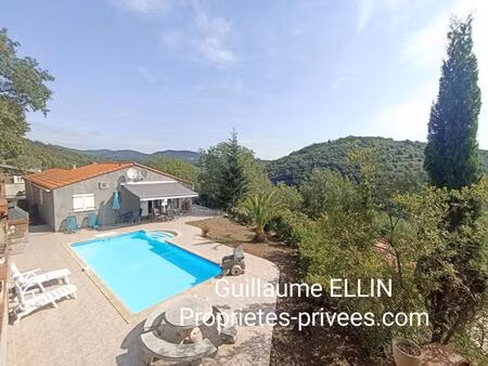 maison reynes 133m2 piscine et panorama