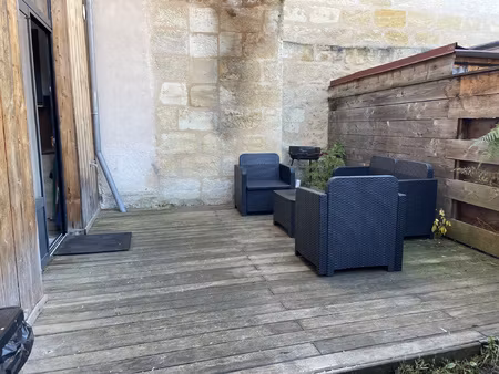 joli t2 meublé avec jardin rue belleville