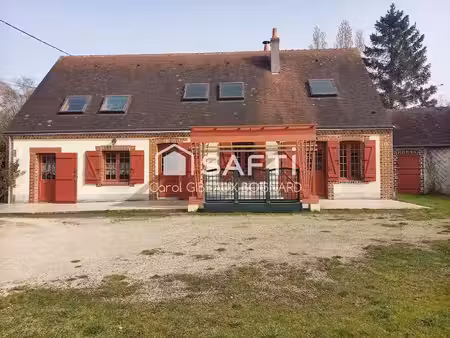 vente maison 4 pièces 119 m² à la ville-aux-clercs (41160)  260 000 €