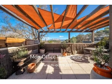 référence : 6378-sjo. - appartement 78m2/ t3 en dernier etage/ vue sainte-victoire: grande