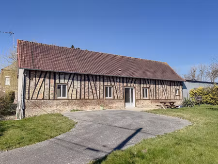 location maison 3 pièces 69m² mesnil domqueur 80620