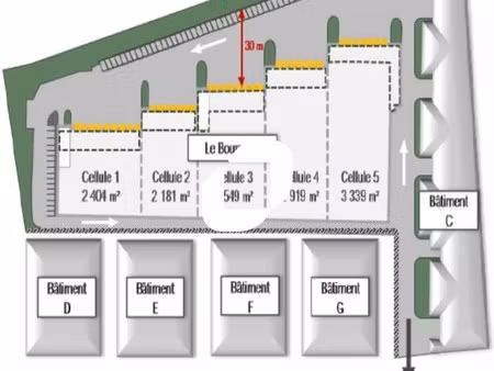 location local d'activités le bourget 93350