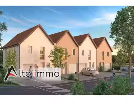 nouveau à ohlungen : 4 maisons neuves avec jardin clés en ma