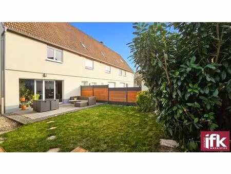 elsenheim: beau t4/ t5 en duplex rez de jardin- garage
