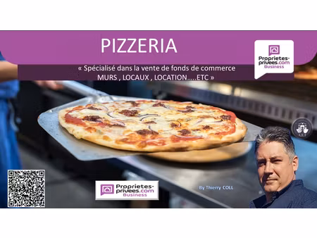 bron - restaurant pizzeria 30 couverts avec terrasse