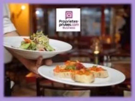 75018 paris- quartier jules joffrin/ mairie du 18eme- restaurant 45m²  30 couverts avec ex