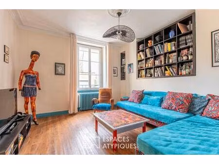 maison angevine dans un quartier prisé