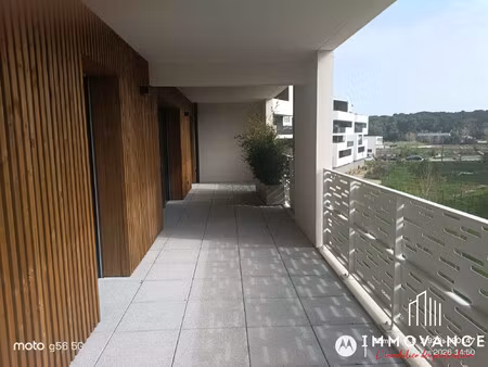 clapiers - t4 avec terrasse de 26m2