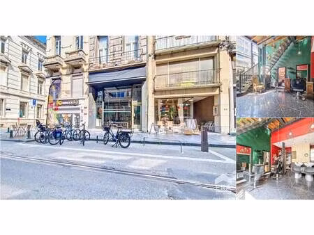 surface commerciale à vendre à chaussée de charleroi 88a saint-gilles (vbd94703)