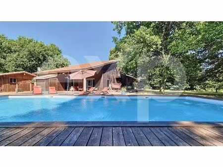 propriété au bord du lac de biscarosse