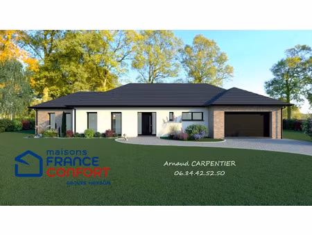 vente maison neuve 9 pièces 185 m² à monchy-au-bois (62111)  425 471 €