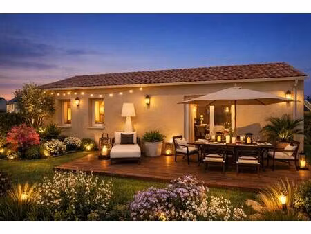 vente maison à construire 80 m² beauzelle (31700)