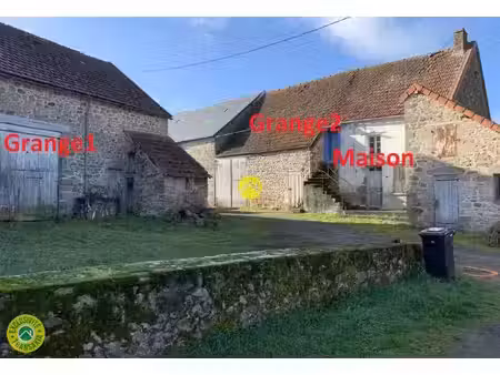 1 maison et 2 granges