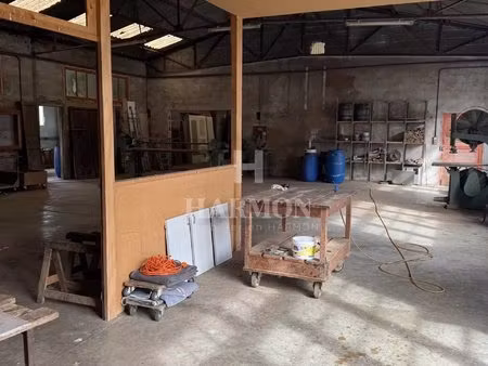 harmon a vendre – hangar avec jardin et potentiel d’aménagement – proche mauléon