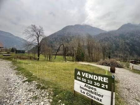 vente terrain à la balme-de-thuy (74230) : à vendre / 647m² la balme-de-thuy