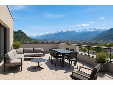 vente appartement 90 m² grenoble (38000)