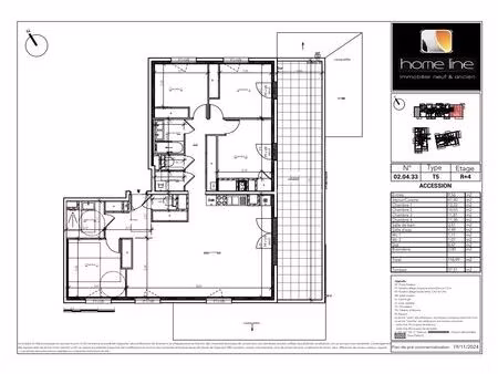 vente appartement 117 m² le touvet (38660)