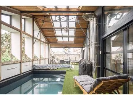 vente maison piscine à nantes chantenay - sainte-anne (44000) : à vendre piscine / 252m² n