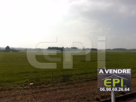 vente terrain 2498 m² richelieu (37120)