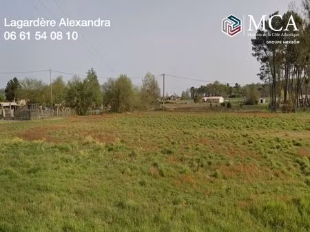 vente terrain 1400 m² grézet-cavagnan (47250)