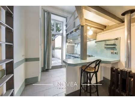 t1 bis avec mezzanine et jardin au pied du tram t2