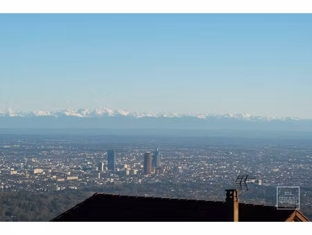 saint didier au mont d'or  terrain à bâtir de 1 658m² avec vue sur lyon et les alpes