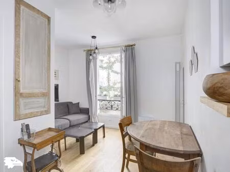 location appartement - 2 pièces - 25 m² - paris - (75)