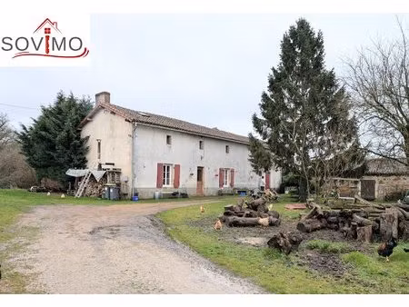 charme e tpotentiel à la campagne  ancienne fermette indépendante sur 8516 m2