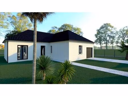 terrain avec maison neuve à vendre