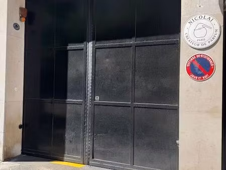 à louer emplacement de parking 69 avenue raymond poincaré 75116 paris