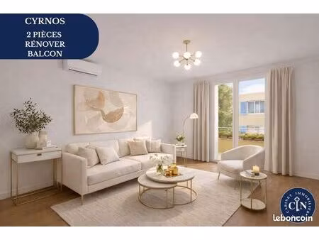 appartement 2 pièces 35 m²