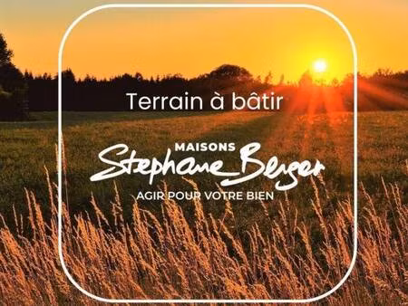 terrain constructible viabilisé à vendre