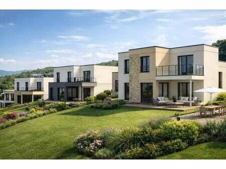 terrain avec maison neuve à vendre