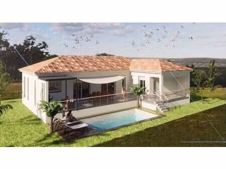 terrain avec maison neuve à vendre