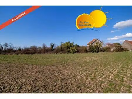 terrain constructible à vendre