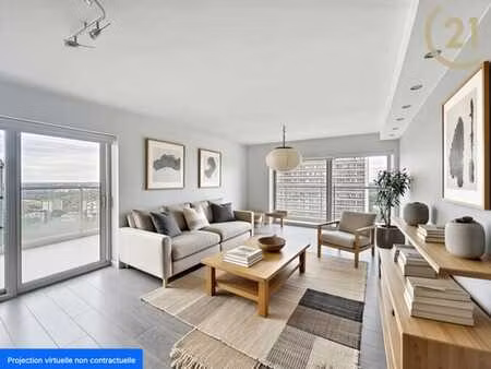 appartement 3 ch avec vue panoramique sur tout bruxelles