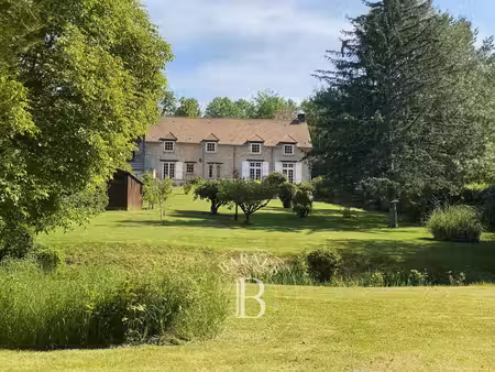 chalo-saint-mars – propriété de caractère - jardin piscinable et terrain boisé de 9 000...