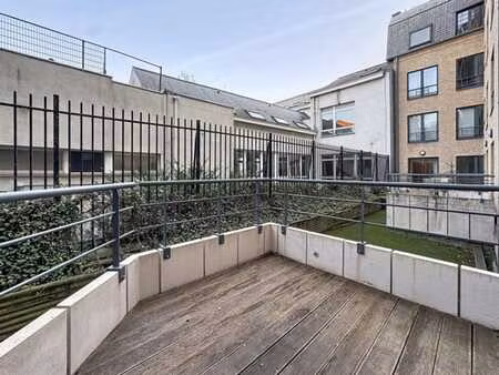 appartement 1 chambre - sablon - non-meublé - terrasse