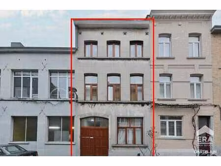 immeuble de rapport de 3 unités à vendre à bruxelles