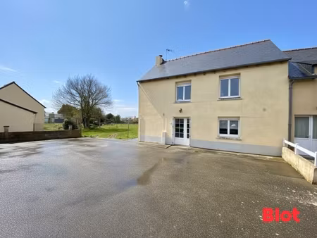 en vente chez blot immobilier - longère à vendre - tremorel (22230) - terrain constructibl