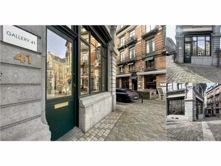 surface commerciale à louer à ernest allard 41 bruxelles (vbd95210)