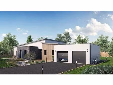 terrain avec maison neuve à vendre