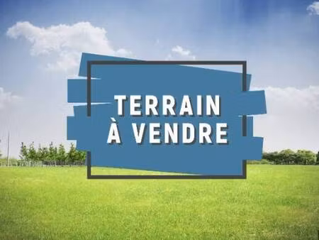 terrain à vendre