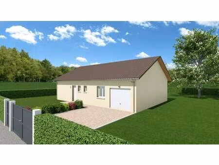 terrain avec maison neuve à vendre