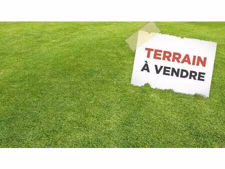 terrain constructible à vendre