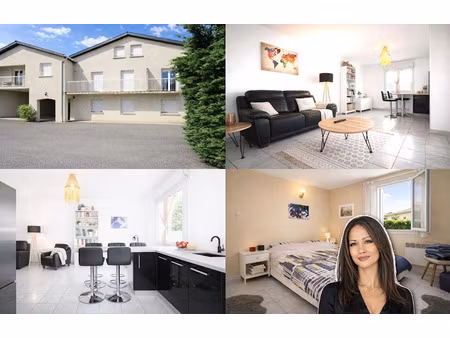 vente appartement 2 pièces 43 m² à genas (69740)  138 000 €