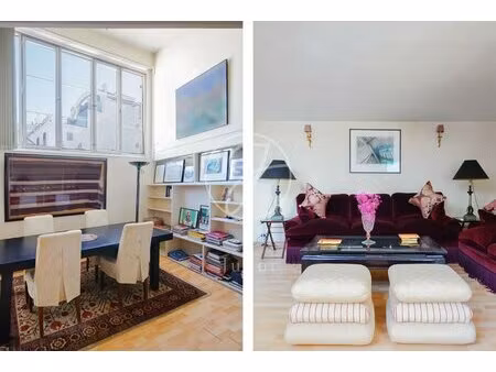 paris 6e - carrefour de la croix-rouge - appartement à vendre - 3 pièces - 88 93m² carrez 