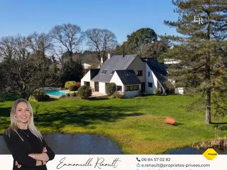 propriété d'architecte d'exception de 235 m²  avec étang privatif  piscine  3 hectares. pa